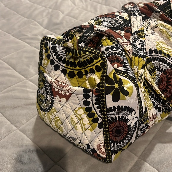 Vera Bradley Floral Quilted Duffel Bag - Picture 3 of 9